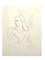 Jean Cocteau, Young Girl, Lithograph, 1956, Imagen 3