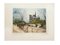 Dufza, Paris, Quai De La Tournelle, Etching Hand Signed, 1940s, Immagine 3