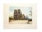 Incisione Dufza, Parigi Notre Dame, anni '40, Immagine 2