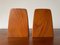 Cherry Wood Bookends by Kai Kristiansen, 1960s, Set of 2 5