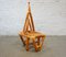 Mid-Century Triangle Stuhl aus Bambus, 1950er 8