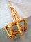 Mid-Century Triangle Bamboo Chair, 1950s 11