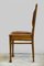 Antique Art Nouveau Oak and Leather Dining Chairs, Set of 6, Image 16