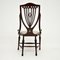 Antique Edwardian Inlaid Side Chair, Image 8