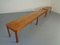 Large Cherry Benches, 1960s, Set of 2, Image 5