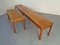Large Cherry Benches, 1960s, Set of 2, Image 4