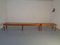 Large Cherry Benches, 1960s, Set of 2, Image 3