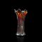 Small Decorative English Carnival Glass Flower Vase, 1940s 5