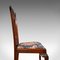 Victorian English Chippendale Style Mahogany Dining Chairs, Set of 4, Image 9