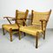 Vintage Italian Rope Patio Lounge Chairs, 1970s, Set of 2 5