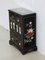 Small Asian Black Lacquered Wood Cabinet, 1950s 3