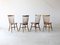 Menuet Dining Chairs by Joamin Baumann for Baumann, 1950s, Set of 4 2