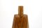 Handgeschnitzte Skulptur aus Holz im Kubistischen Stil 11