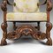 Antique Georgian English Walnut Drawing Room Elbow Chairs, Set of 2, Image 11