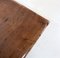 Tavolino da caffè antico in legno di castagno, fine XIX secolo, Immagine 6