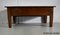 Antique Chestnut Coffee Table, Late 19th Century 14