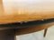 Mesa de comedor estilo escandinavo Mid-Century de teca, años 60, Imagen 9