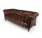 Victorian Leather Chesterfield Sofa, Image 14