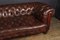 Viktorianisches Chesterfield Sofa aus Leder 9