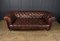 Viktorianisches Chesterfield Sofa aus Leder 12