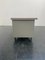 Schreibtisch aus bemaltem Metall mit Oberfläche aus braunem Kunstleder von Mermelada Estudio, 1960er 7