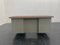 Schreibtisch aus bemaltem Metall mit Oberfläche aus braunem Kunstleder von Mermelada Estudio, 1960er 8