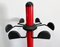 Vintage Lacquered Metal Coat Rack from Seccose, 1980s 3