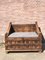 Antique Indian Wooden Pitara Box Bench 2