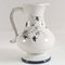 Antique Art Nouveau Ceramic Bassano Jug, 1900s 3