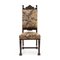 Neo-Renaissance Carved Chair with Woven Upholstery, 1800s, Image 3