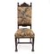 Neo-Renaissance Carved Chair with Woven Upholstery, 1800s, Image 2