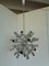 Chromed Sputnik 23-Light Ceiling Lamp, 1970s 10