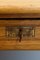 Antiker Schreibtisch aus Eiche mit Zentralverriegelung & Lederplatte, 1920er 2