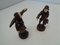Bronze and Celluloid Young Fishermen from Albert Schrodel, 1890s, Set of 2 10