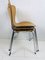 Mid-Century 3107 Butterfly Dining Chairs by Arne Jacobsen for Fritz Hansen, Set of 3 3