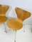 Chaises de Salon 3107 Butterfly Mid-Century par Arne Jacobsen pour Fritz Hansen, Set de 3 7