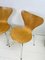 Mid-Century 3107 Butterfly Dining Chairs by Arne Jacobsen for Fritz Hansen, Set of 3 7