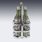 Antique French Four Bottle Tantalus from Pierre Francois Queille, 19th Century, Image 25