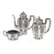 Austrian Solid Silver Chinoiserie Tea Set from Joseph Carl Klinkosch, 19th Century, Set of 3 26