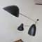 Large Mid-Century Serge Mouille Style Swing Arm Wall Lamp, Image 3