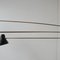 Grande Applique Murale Serge Mouille Mid-Century avec Bras Pivotant 14