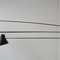 Large Mid-Century Serge Mouille Style Swing Arm Wall Lamp, Image 14