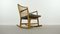 ML-33 Rocking Chair with Floral Carvings by Hans J. Wegner for A/S Mikael Laursen, 1940s 22