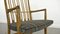 ML-33 Rocking Chair with Floral Carvings by Hans J. Wegner for A/S Mikael Laursen, 1940s 7
