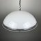 Extra Large Mid-Century Italian White Plastic Ceiling Lamp from Guzzini, 1980s 3