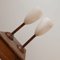 Mid-Century Spanish Alabaster Goblet Table Lamps, Set of 2 10