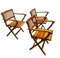 Folding Chairs by Fratelli Reguitti, Italy, 1970s, Set of 3, Image 2