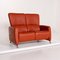 Cumuly Orange Leather Sofa from Himolla, Image 7