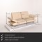 Rossini Sofa aus cremefarbenem Leder von Koinor 2