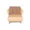 Leather Armchair in Beige Fabric from Koinor, Image 7